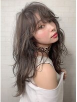 ニスル 町田店(NISURU)&nbsp;似合わせカット/大人ガーリー/ダークアッシュ/着物/町田/町田駅