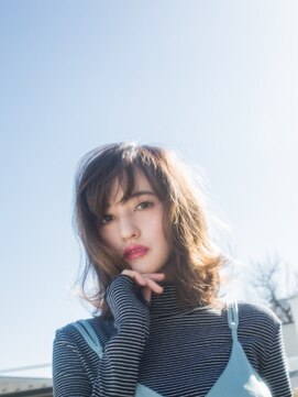 アミ 調布(amie) 無造作外ハネ×大人ミディ