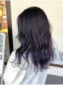 ラベンダーグレージュ(バレイヤージュ)