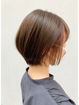 マッシュ(MASHU)&nbsp;インナーカラー&ショートボブ◎30代40代50代