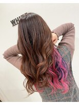 アンダーバーホワイト 阪神西宮店(_WHITE)&nbsp;インナーカラー　デザインカラー