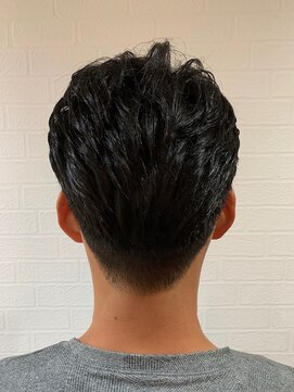 えほん美容室 メンズ★涼し気ツーブロックスタイル