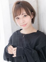 【ROMA銀座】大人可愛い/ひし形/丸み/ナチュラル小顔ショート