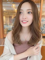 ルービック 豊中(Rubik's)&nbsp;グレージュ/デジパ/抜け感ヘア/ロングヘア