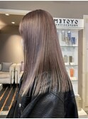 ba205ニュアンスカラー2wayバングヴェールカラーオン眉ショート