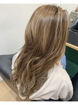 リシェールグリーン 越谷花田店(RICHAIR GREEN)&nbsp;ハイライト×ベージュカラー