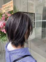 ラフランクリー(la frankly)&nbsp;20代30代/くせ毛カバー/透明感ショート/ツヤ髪