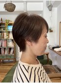 30代40代50代◎乾かすだけで決まる大人ナチュラルショートボブ