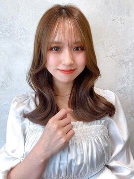 アフロート ルヴア(AFLOAT RUVUA) るなstyle モテ可愛い*くびれヘア 20代30代40代 韓国風ヘア