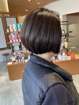 サラビューティーサイト 志免店(SARA Beauty Sight) 40代50代大人の艶ボブ髪質改善トリートメント☆山之内