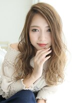 ヴォアソルヂェガーデン(Voasorte GARDEN)&nbsp;VoasorteGARDEN【透明感ベージュカラー＋ロングウェーブ】