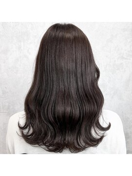 デミヘアー(Demi hair) ショコラブラウン×ゆるふわウェーブ