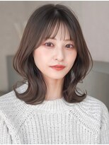 アンアミ シブヤ(Un ami shibuya) 【Unami shibuya】TOMI 究極くびれヘア　ミディアムヘア