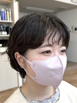 アピッシュ(apish 並木通り) やりすぎないショートパーマ