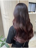 tuuli☆20代30代40代ベビーバングショコラベージュワンカール