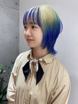 サンド 池袋(sand)&nbsp;推しカラー/インナーカラー/ダブルカラー/池袋駅/ボブ