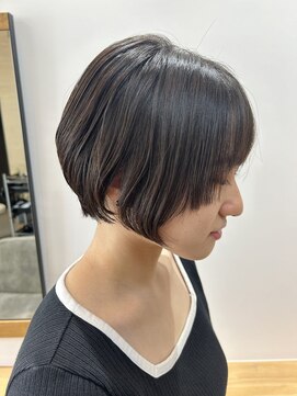 ドットエフ(.f) 丸みショート/顔周りカット