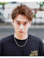 メンズフィール 南森町(MENS FEEL) ●スペインカール/スパイキーショート/ブルーブラック/南森町