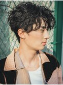 韓国センターパートコンマバングカルマパーマニュアンスパーマ
