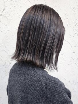 フロール(Flor) 【Flor_戸塚】*切りっぱなしボブ＋ダークグレージュ*