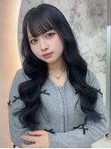 美髪/ワイドバング/ホワイトブロンド[髪質改善/ヘアセット/大宮]