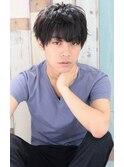無造作ショートの刈り上げツーブロックショート【国分寺】