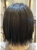 軽やか！切りっぱなし外ハネボブ