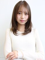アイビー 吉祥寺(aivee)&nbsp;レイヤーミディアム×顔周りレイヤー×アッシュオリーブベージュ