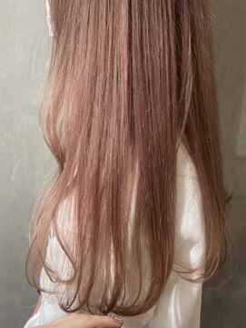 ミリ 奈良店(mm) くすみピンク/ピンクベージュ/ダブルカラー/奈良