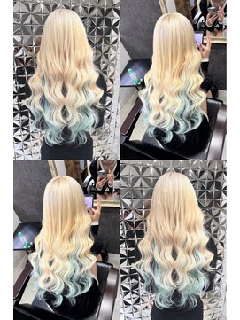 ラブスタシー 京都河原町店(lovestasy) シールエクステ/ブリーチダブルカラー