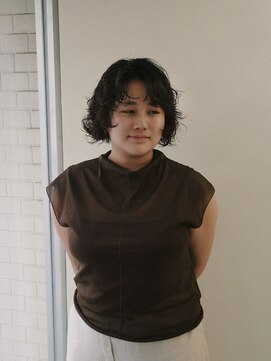 スキオー(SCIO) ショートボブパーマ/今季トレンドスタイル