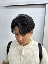 メンズサロン キング 心斎橋店(Men’s salon K!ng) フェザーパーマ