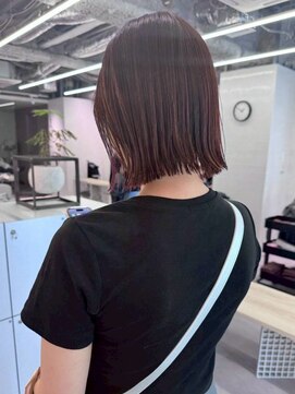 ベイルーム(BAYROOM by HONEY omotesando) 切りっぱなしボブ/ワンレン/ヘイリーボブ/チョコレートブラウン