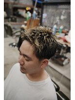 フォーコーナーズカットショップスリーセント 栄(FourCornersCutShop 3/cent)&nbsp;スパイキーショート