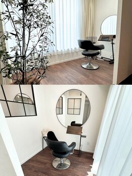 エイジングケアサロン@Hair 新小岩【アットヘア】の写真/【人目を気にせずリラックス】マンツーマン施術と非日常的な空間で、あなただけの贅沢なサロンタイムを＊