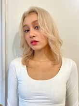 【ハイトーンから透明感カラーまで対応】(代官山/恵比寿/中目黒/レイヤーカット/顔周り/カラー/髪質改善)