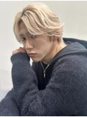 ラフに決まるナチュラルフェザー