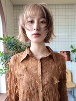 スタニング 渋谷(STUNNING.)&nbsp;レイヤーボブ/切りっぱなしボブ#外はねボブ#ブラウンカラー