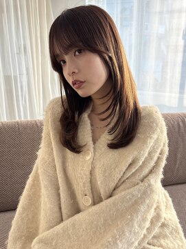 スミス 上野(smith) レイヤーカット顔まわりレイヤーフェイスレイヤー