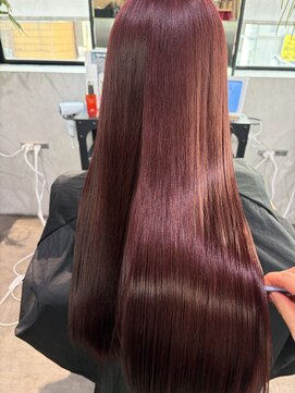 ゼスト クレス(ZEST Cres) 【立川cres小山】赤みボルドーカラー