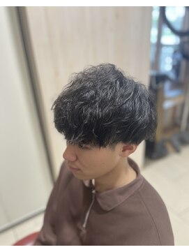 アース 辻堂店(HAIR & MAKE EARTH) マッシュ(スパイラルパーマ)
