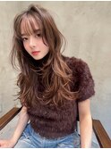 Ameri【新宿】チャコール×顔まわりレイヤー