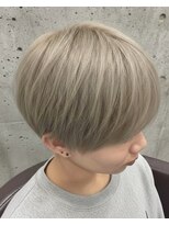 アンドモア(and MORE) ミルクティーベージュカラー