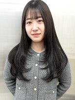 チグン(Jigun)&nbsp;グレージュ×ハッシュカット