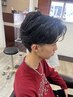 フェザーパーマ+カット9900円
