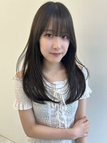 エトワール バイ ヴィンス(etoile by vince)&nbsp;大人カワイイレイヤーカット/透明感オリーブベージュ