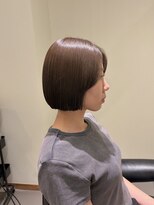 クリック(Click)&nbsp;ダークパープル/ナチュラルショート/夏のヘアアレンジ/小倉