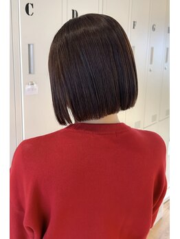 ブリック(Bric)の写真/【姪浜駅徒歩5分】再現性の高さが人気の秘訣！計算されたカット技術は、朝のスタイリングを楽しくさせる♪
