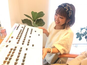 ココロ(cocoro)の写真/丁寧なカウンセリングが好評◎キャリアを積んだ女性Stylistが仕上げまで担当し創り出す貴女だけの美Style♪