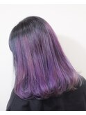 地毛を活かしたViolet hair